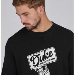 Barbour International Famous Duke Sweater Black