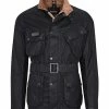 Barbour International Barbour Lightweight SL International Waxed Cotton Jacket Sage