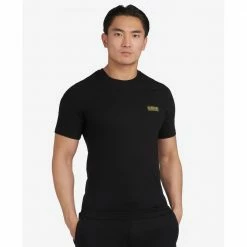Barbour International Small logo T Shirt Black MTS0141BK31