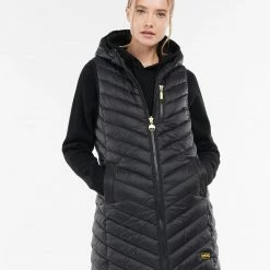 Barbour International Black Silverstone Reversible Gilet