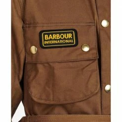 Barbour International Barbour International Original Wax Jacket Sand