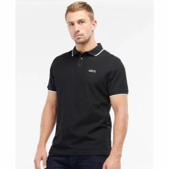Barbour International Kick Polo Shirt Black MML1171BK31