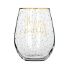 Kitchen Craft Happy Birthday Stemless Wine Glass