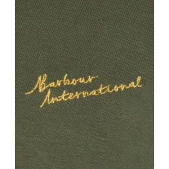 Barbour International Chequer Tee Green