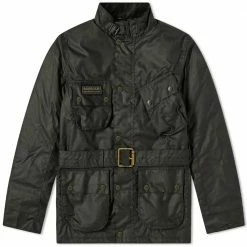 Barbour International Barbour International Coloured Sl International Wax Jacket Sage