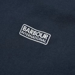Barbour International Navy Essential Crew Sweat