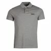Barbour International Essential Pique Polo Shirt Grey MML0914GY74