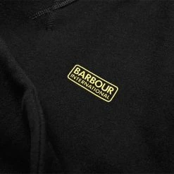 Barbour International Essential Crew Sweat Black