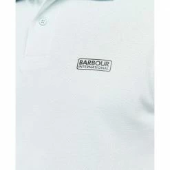 Barbour International Essential Pique Polo Shirt White MML0914WH11