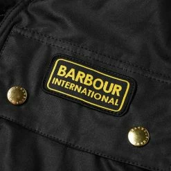 Barbour International Barbour International Original Wax Jacket Black