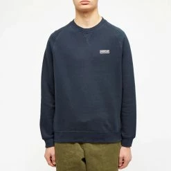 Barbour International Navy Essential Crew Sweat