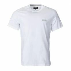 Barbour International Small Logo T Shirt White MTS0141WH11