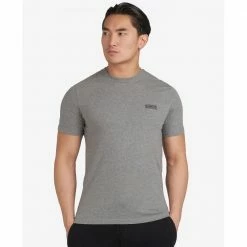 Barbour International Small Logo T Shirt Anthracite MTS0141GY74