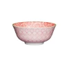 Kitchen Craft Red and Pink Ceramic Bowl